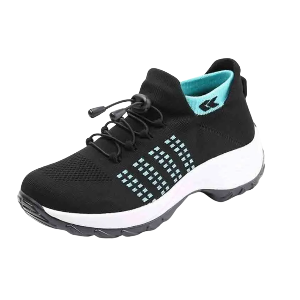 Women's Orthopedic Stretch Cushion Slip On Walking Shoes