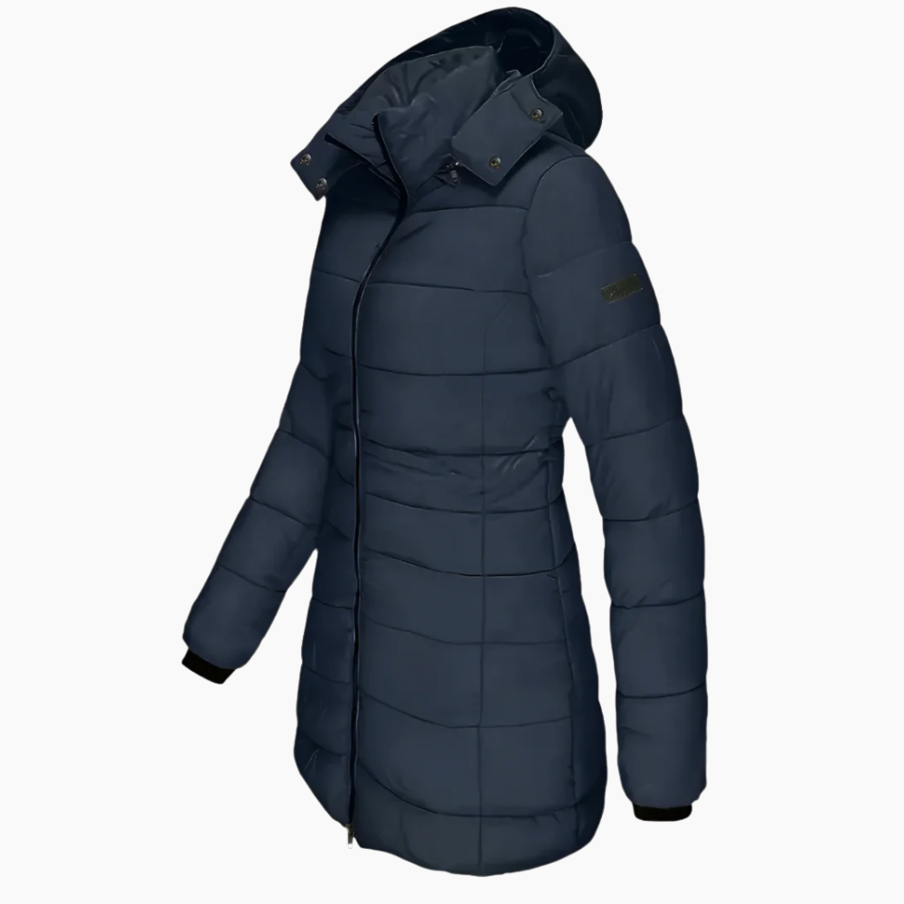 Women's Waterproof Mid-Length Winter Jacket