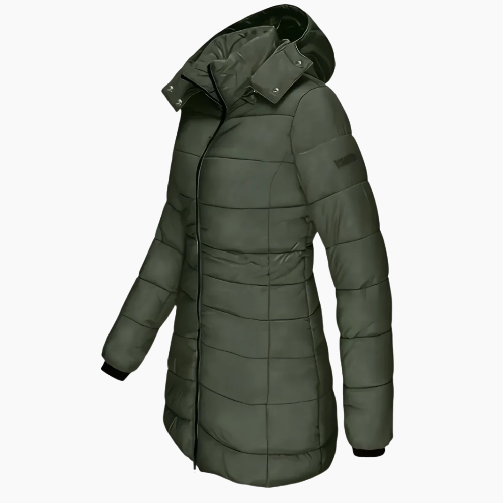 Women's Waterproof Mid-Length Winter Jacket