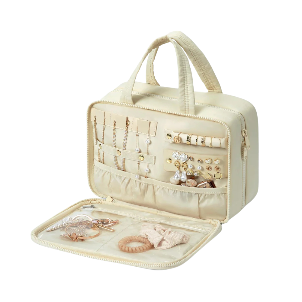 Zora Spacesaver Hanging Clear Toiletry Bag