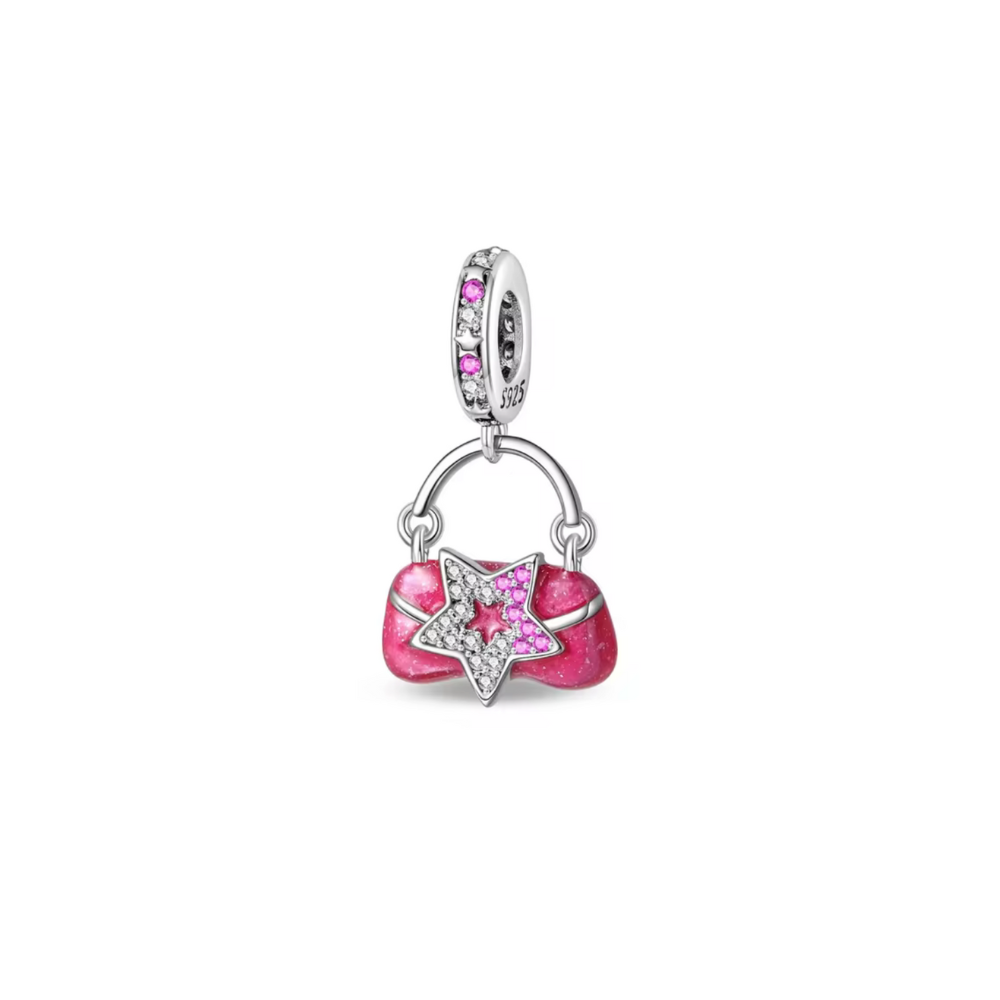 Barbie Silver Charm