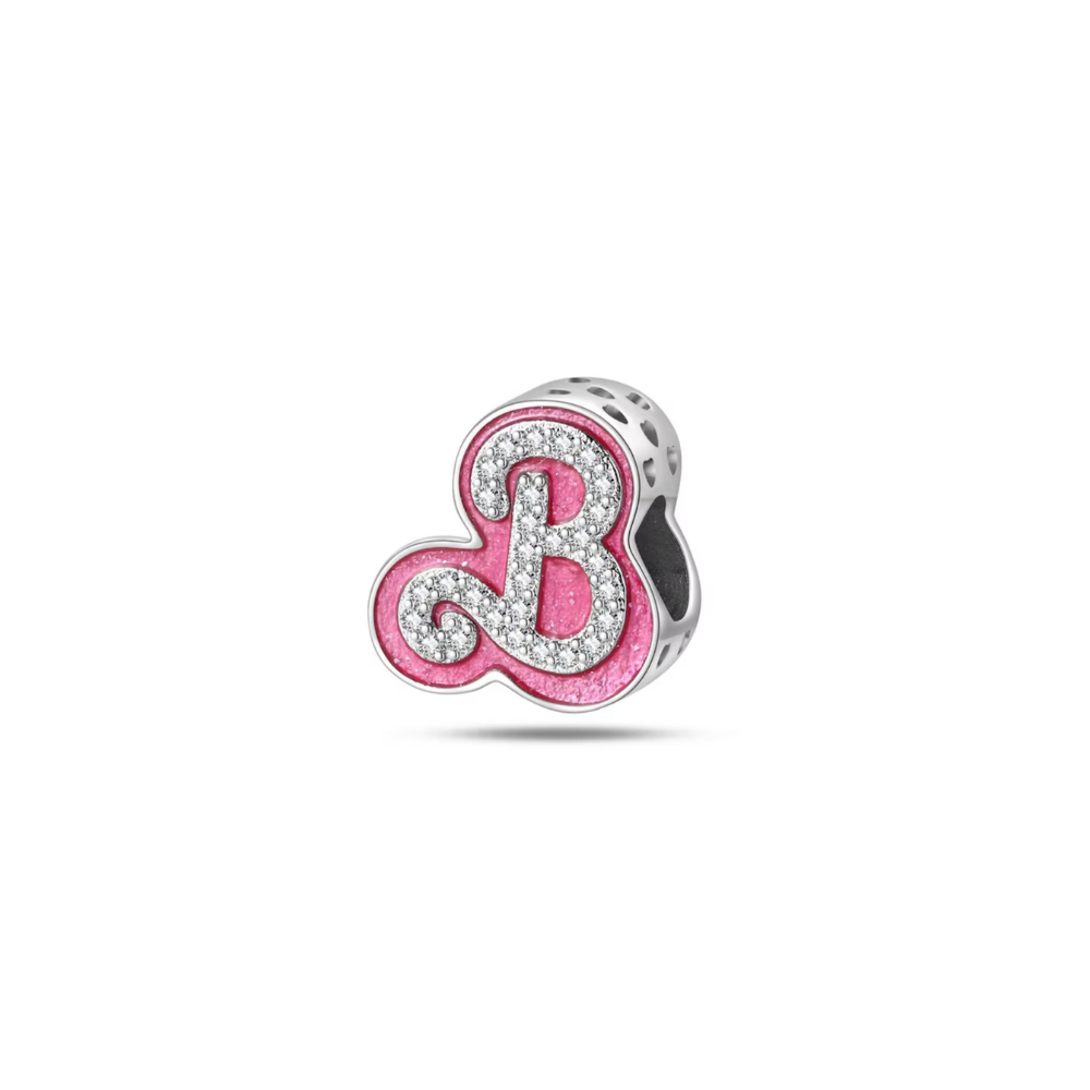 Barbie Silver Charm