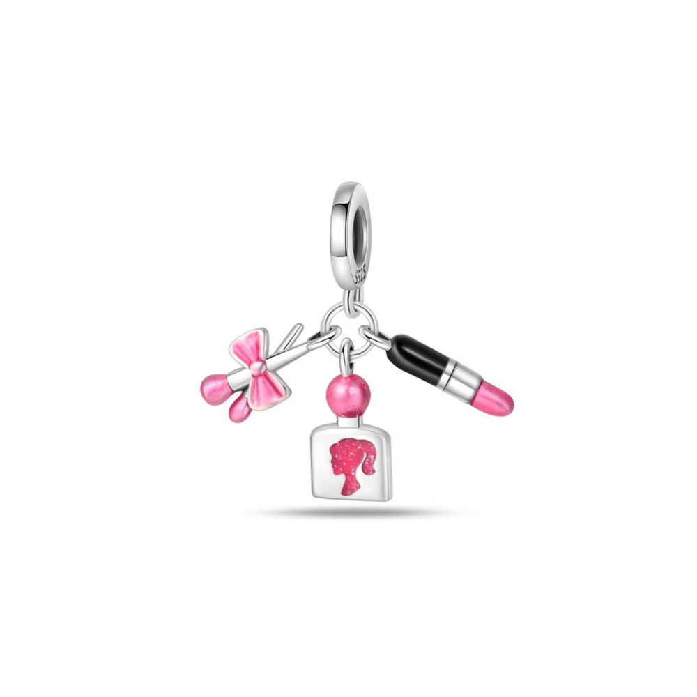 Barbie Silver Charm