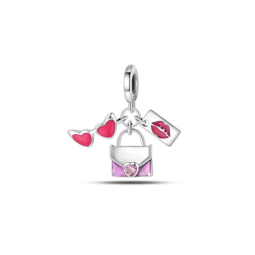 Barbie Silver Charm