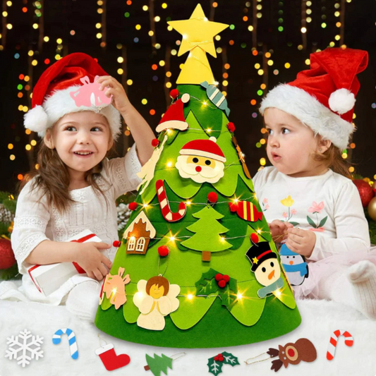 Kids Felt Christmas Tree Adventure
