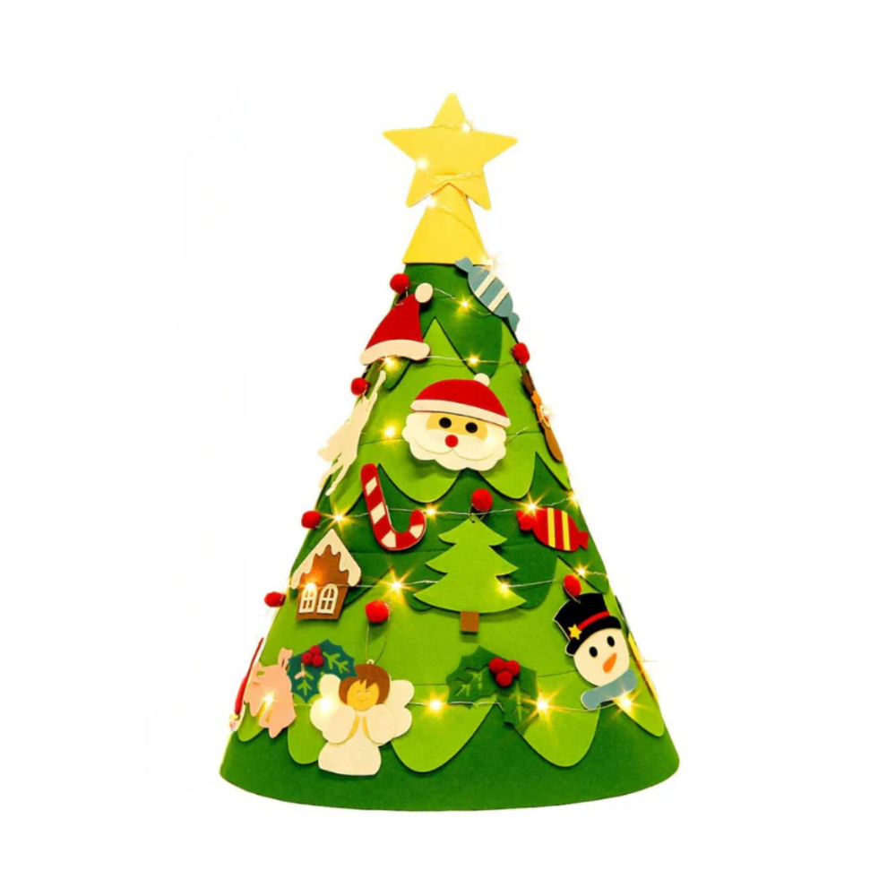 Kids Felt Christmas Tree Adventure