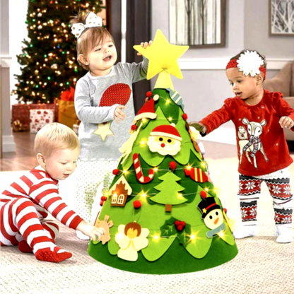 Kids Felt Christmas Tree Adventure
