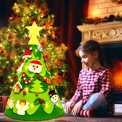 Kids Felt Christmas Tree Adventure