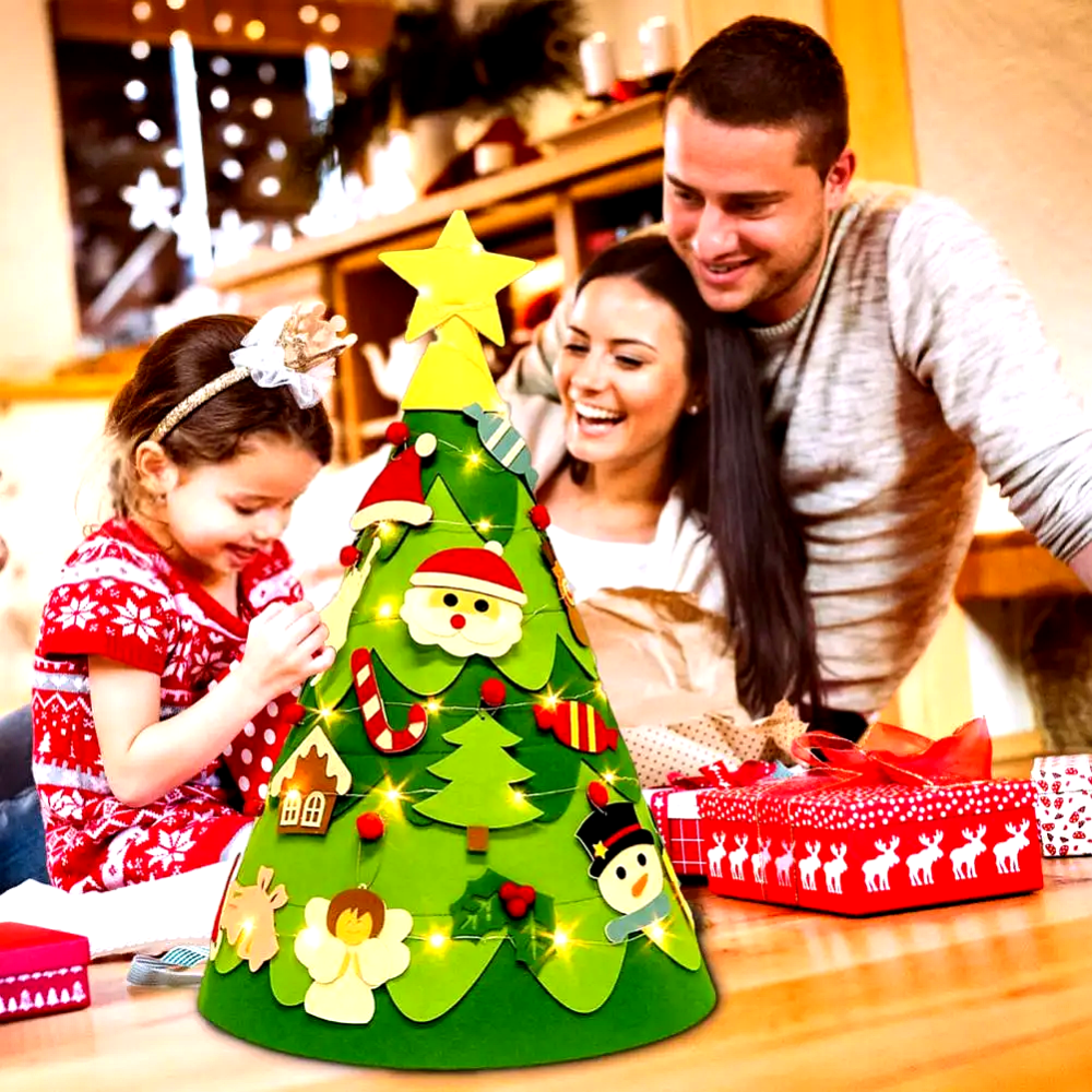 Kids Felt Christmas Tree Adventure