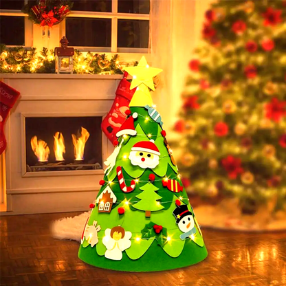 Kids Felt Christmas Tree Adventure