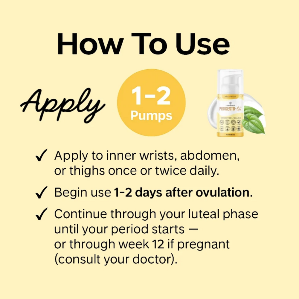 Progesterone Support Cream