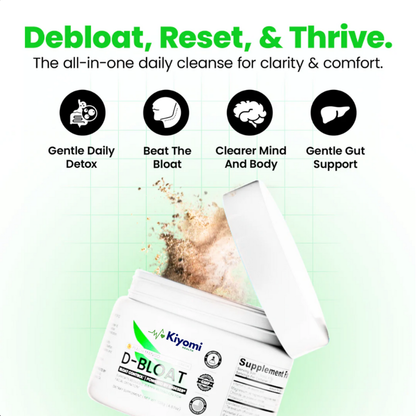 D’BLOAT – Advanced Anti-Bloating & Detox Formula