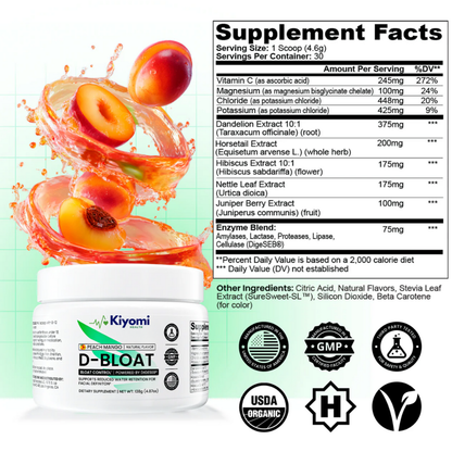 D’BLOAT – Advanced Anti-Bloating & Detox Formula