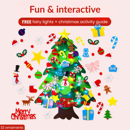 Felt Christmas Tree for Kids