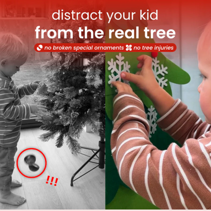 Felt Christmas Tree for Kids