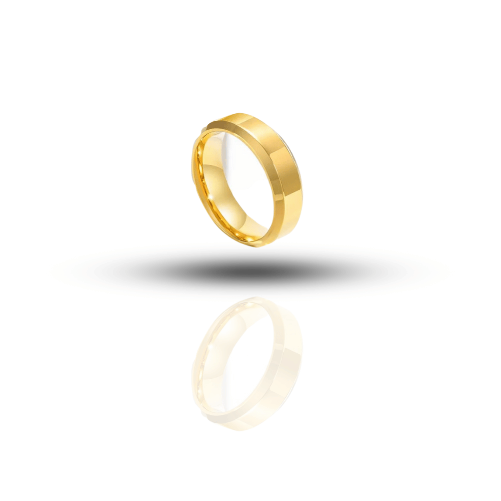 Gladiator Rings Set of 2 in Gold