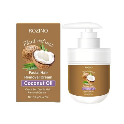 Coconut Oil Hair Removal Cream