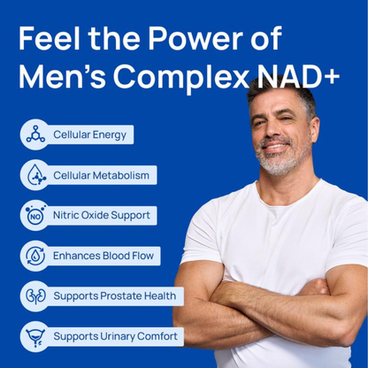 NAD+ Supplement for Men - 60 Capsules
