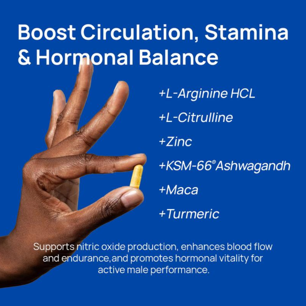 NAD+ Supplement for Men - 60 Capsules