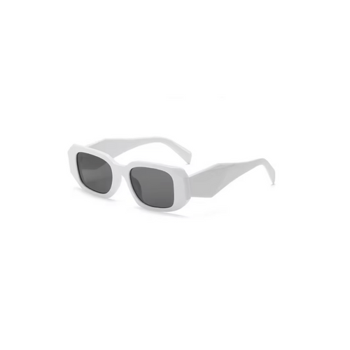 Chunky Sunglasses - White